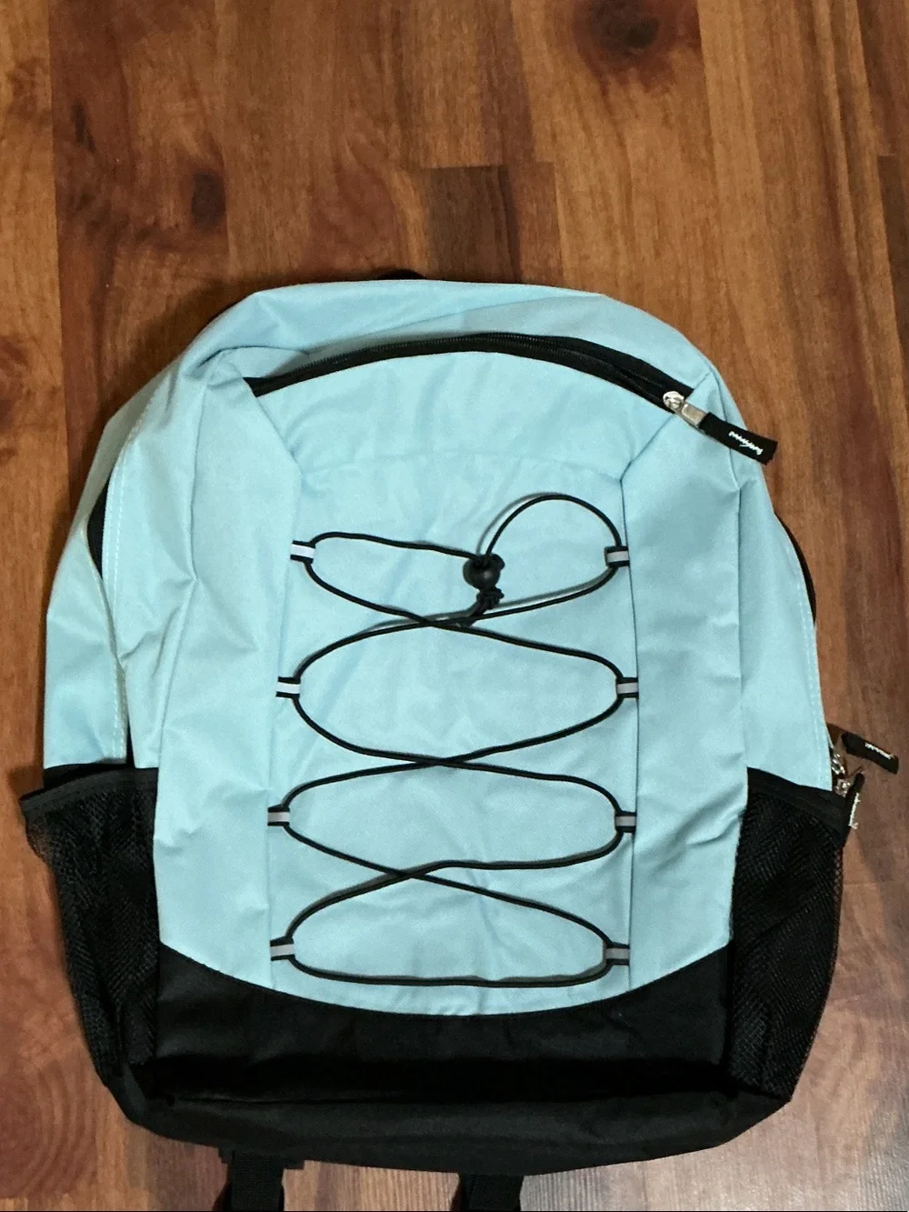 Moda west Light Blue and Black Men’s Everyday Backpack nwt